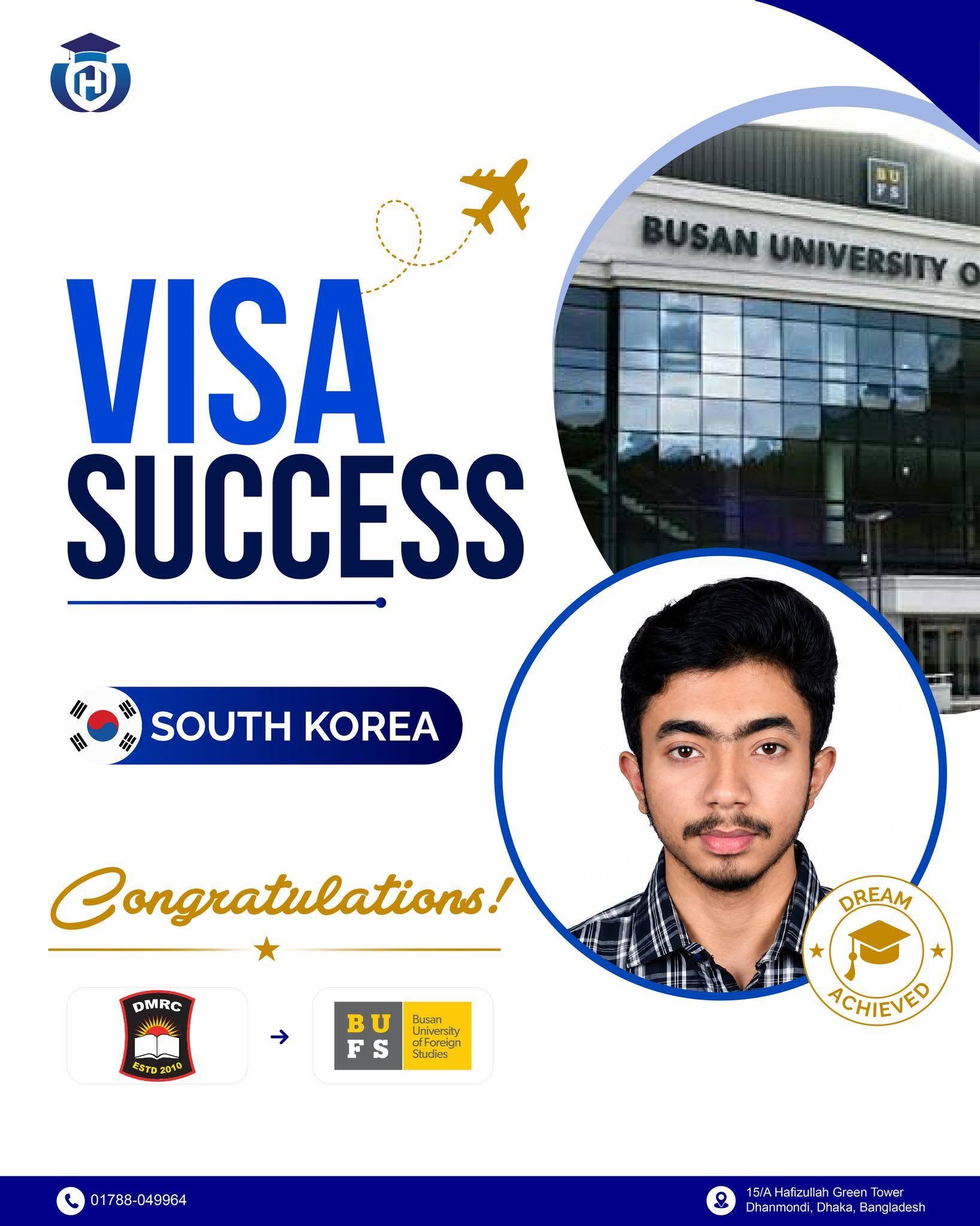 South Korea Visa Success